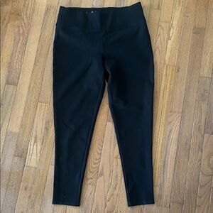 Slim Factor by Investments - Black High-Waisted Leggings